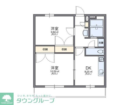 NSファミリアの物件間取画像